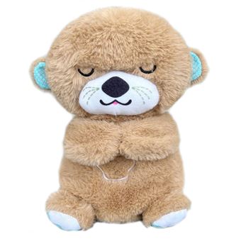 Peluche  que respira com lâmpada para adormecer crianças SZSMART HXXY01 | lontra - 1