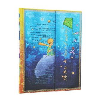 Saintexupery The Little Prince Embellished Manuscripts Collection Ultra Unlined Hardcover Journal Wrap Closure - 1