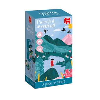 Puzzle Jumbo No License Pieceful mind - A piece of nature | 54 Peças - 1