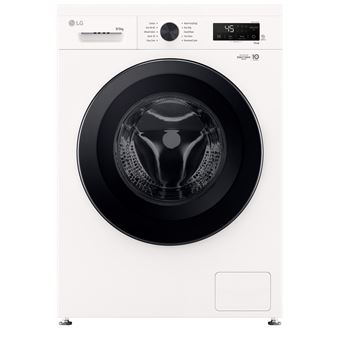 Máquina de Lavar e Secar Roupa LG W4X1095NWK | 9/5 Kg | 1400 RPM | E | Branco - 1