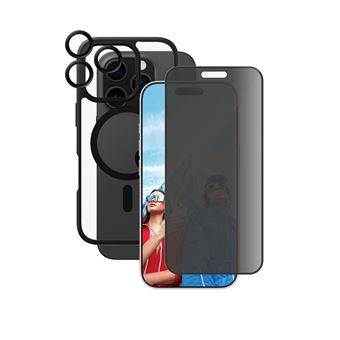 Protetor de Ecrã para Telemóvel PanzerGlass PanzerGlass® | CARE by PanzerGlass® Flagship 3-in-1 Privacy Bundle iPhone 16 Pro | Transparente - 1