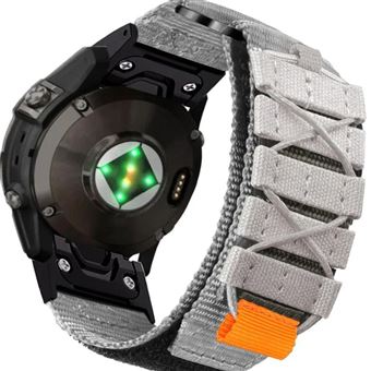 Bracelete Militar Nylon Antiimpacto | para Garmin instinct 2 | Cinzento - 1