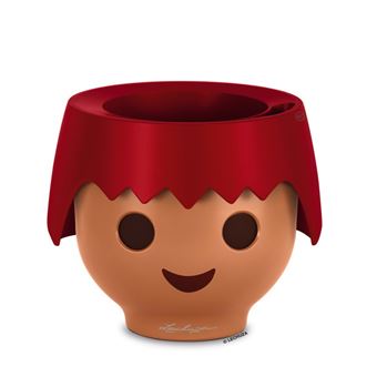 Vaso de mesa LECHUZA OJO ALL-IN-ONE | Vermelho fogo - 1