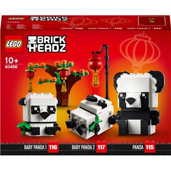 LEGO BrickHeadz Chinese New Year Pandas 40466 | 249 Peças - 1