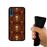 Capa Tpu Hapdey para Samsung Galaxy A50 2019 | Design Caveiras Douradas | Padrão Abstrato - Preto_3