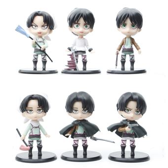 Figura Good Deal Attack on Titan | Conjunto de 6 Peças | 10 cm - 1