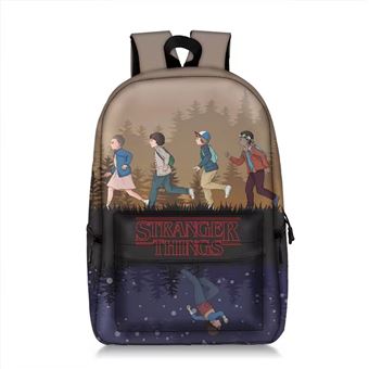 Mochila Escolar DreamWorks | Stanger Things | 28 x 14 x 47 cm | Multicolorido 1144 - 1