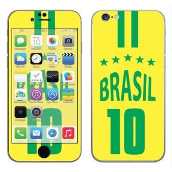 Adesivo RoyalSticker Para Apple Iphone 6 (sticker : Bresil Champion Monde) - 1