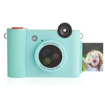 Câmara de Impressão Instantânea Kodak Smile+ | Verde - 1