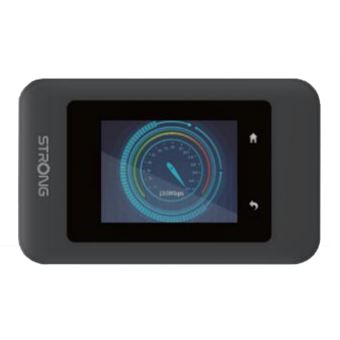 Dispositivo de Rede de Telemóvel Strong 4G+ LTE MiFi Hotspot Router Wi-Fi 1200 | Preto - 1