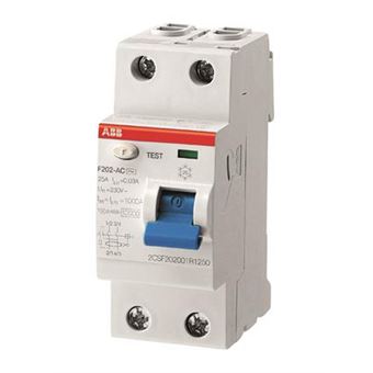 Tipo A ABB F 202A-25/0,03 | Branco - 1