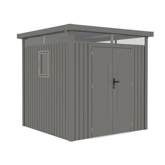 Cabana de Jardim Expertland RIVOLA | Metal Cinzento - 1