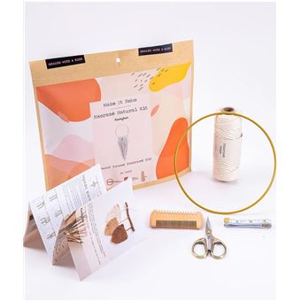 Kit Macrame Funkyfish 300-30075 | Moldura Metálica Redonda - 1