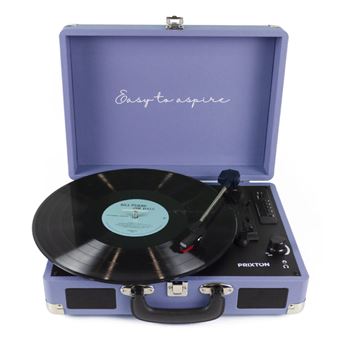 Gira-discos de Tração Direta PRIXTON VC400 | Lilás - 1