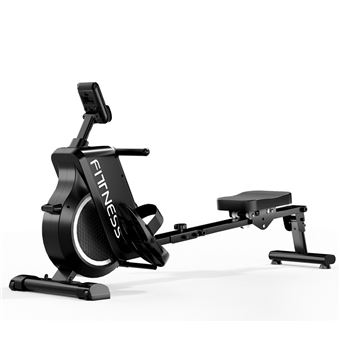 Remador de exercício magnético BIGZZIA | 8 níveis de resistência | com ecrã LCD | Carga máxima 120 kg - 1