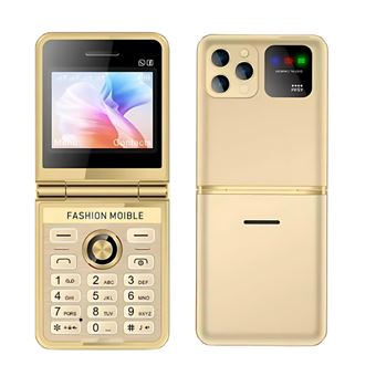 Telemóvel Dobrável P20 | Dourado - 1