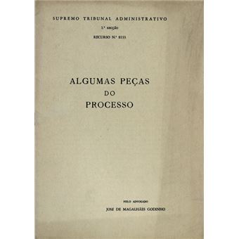 Algumas peças do processo. - 1