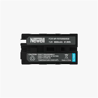 Bateria para Câmara Newell NP-F970 | Preto - 1