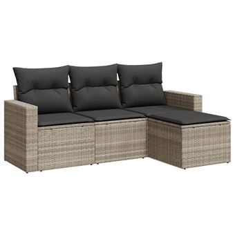 Banco para Exterior VidaXL 3251209 | Cinzento escuro - 1