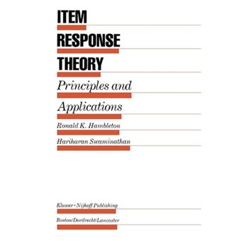 Item Response Theory - Principles and Applications - Paperback - 2010 - 1