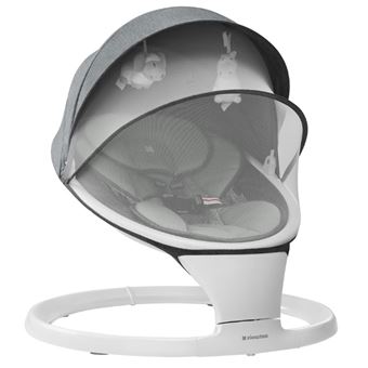 Espreguiçadeira Elétrica Kikka Boo Cuddle Me Light Grey - 1