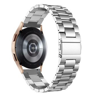 Pulseira Bracelete Phonecare Aço Stainless Lux + Ferramenta para Samsung Galaxy Watch4 Classic - 46mm - Cinza - 1