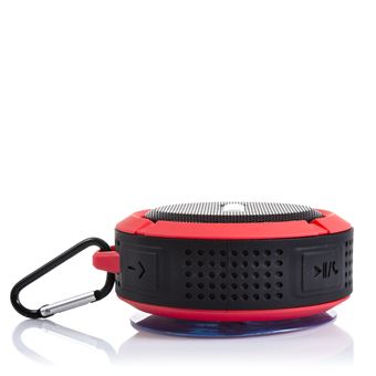 Coluna Bluetooth DAM C6 com Ventosa | À Prova de Água - Vermelho - 1