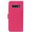 Capa Magunivers PU suporte de trevo rosa para Samsung Galaxy S10_2