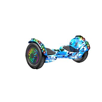 Hoverboard Kulexing N810C | 10'' | 120Kg | Bluetooth | Música - Azul - 1