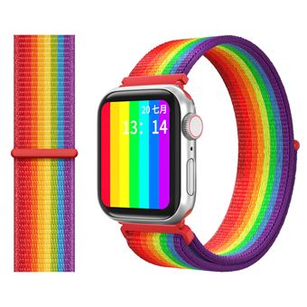 Bracelete de Nylon HSMY Simples para Apple Watch Series 6/ SE/ 5/ 4 | 44 mm - Multicolor - 1