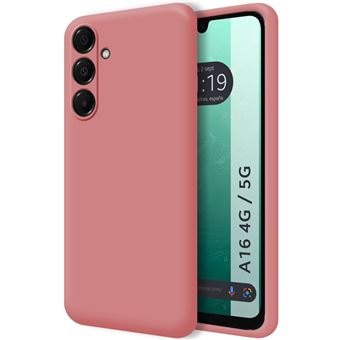 Capa de Silicone TUMUNDOSMARTPHONE líquido ultramacio para Samsung Galaxy A16 4G / 5G em rosa - 1