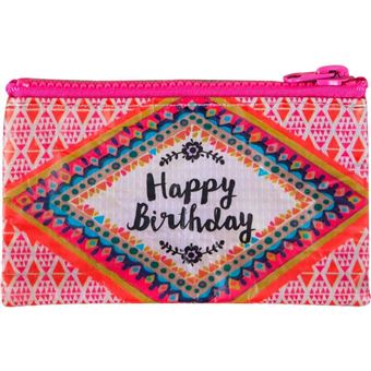 Carteira Natural Life Happy Birthday - Rosa - 1