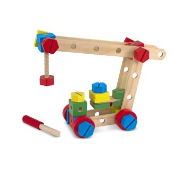 Jogo de montagem Melissa & Doug Construction Building Set in a Box - 1
