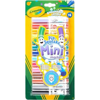Mini Marcadores Crayola Laváveis | 14 unidades - 1