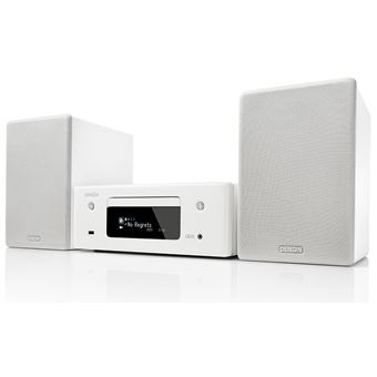 Mini Sistema de Áudio Denon CEOL N10 | Cinzento, Branco - 1
