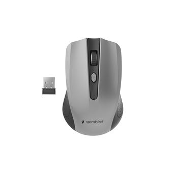Rato Wireless Gembird MUSW-4B-04-BG | 1600 DPI | Cinzento - 1