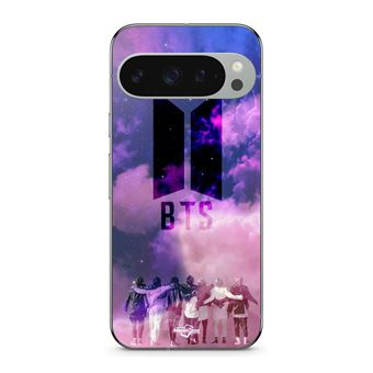 Capa Maniacase para Google Pixel 9 Pro | logótipo do grupo musical bts kpop - 1