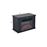 Lareira Elétrica HomCom 600W/1200W Vidro e Ferro Preto_1