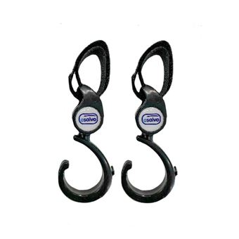 Ganchos universais para carrinhos de bebé Asalvo - 1