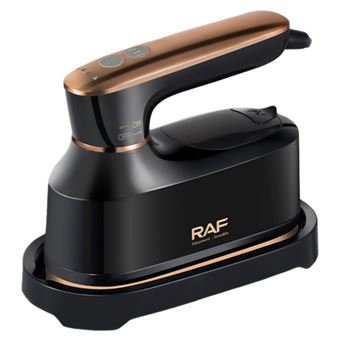 Ferro a Vapor Portátil RAF R1011 | Viagem Mini | Preto - 1
