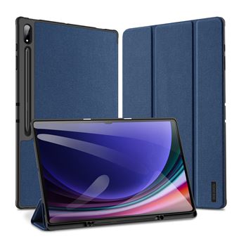 Capa DUX DUCIS para Samsung Galaxy Tab S8 Ultra em PU com Suporte e Porta-Lápis– Azul - 1