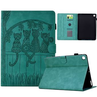 Capa ZURSANA para Samsung Galaxy Tab A7 10,4 " 2022/2020 T503/T509/T500/T505/T507 | Flip | Estampado de Gatos | Suporte Ajustável - 1