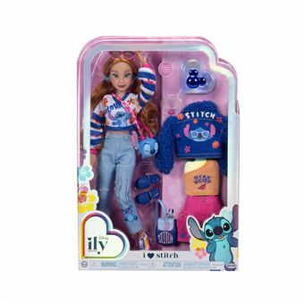 Boneca I Love Stitch | Jakks Disney Ily 4Ever | 25cm - 1