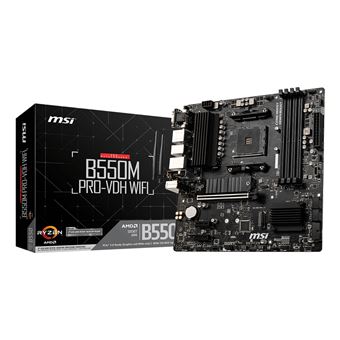 Motherboard MSI B550M PRO-VDH WIFI | Preto - 1