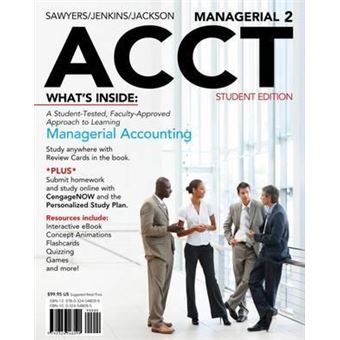 Managerial ACCT2 (with CengageNOW with eBook Printed Access Card) - 1