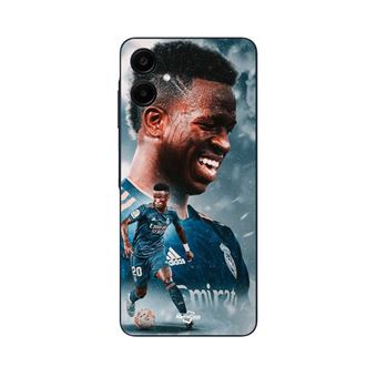 Capa Maniacase para Samsung Galaxy A06 | Vinicius JR Real Madrid Azul Papel de parede - 1