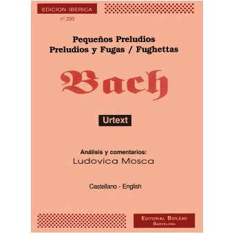 Pequeños PreludiosPreludios Y Fugas Johann Sebastian Bach Compra