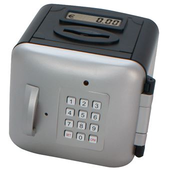 Cofre Pequeno Plus Swing - Preto e Prata - 1