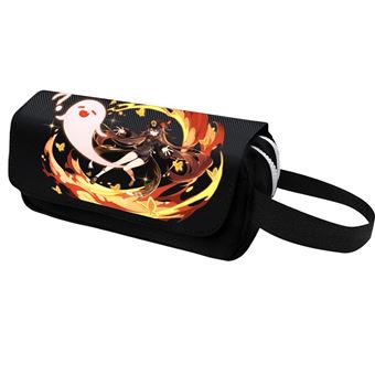 Estojo DreamWorks | Genshin Impact | 20 x 10 x 5 cm | Preto 5517 - 1