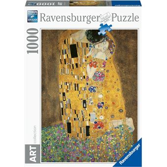 Puzzle Ravensburger Klimt: El Beso | 1000 Peças (EN) - 1